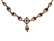 Elegant Gems offer gold necklace in Goa