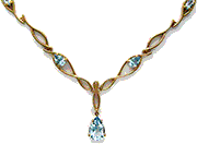 Elegant Gems offer designer necklace in Candolim